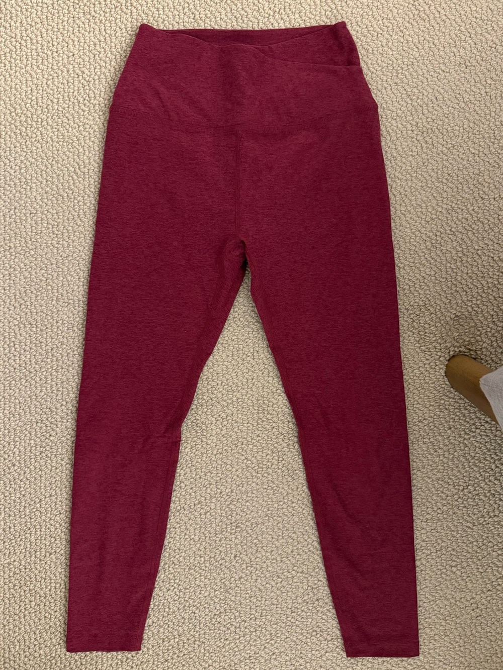 Beyond Yoga Spacedye Leggings Bordeaux Heather / M